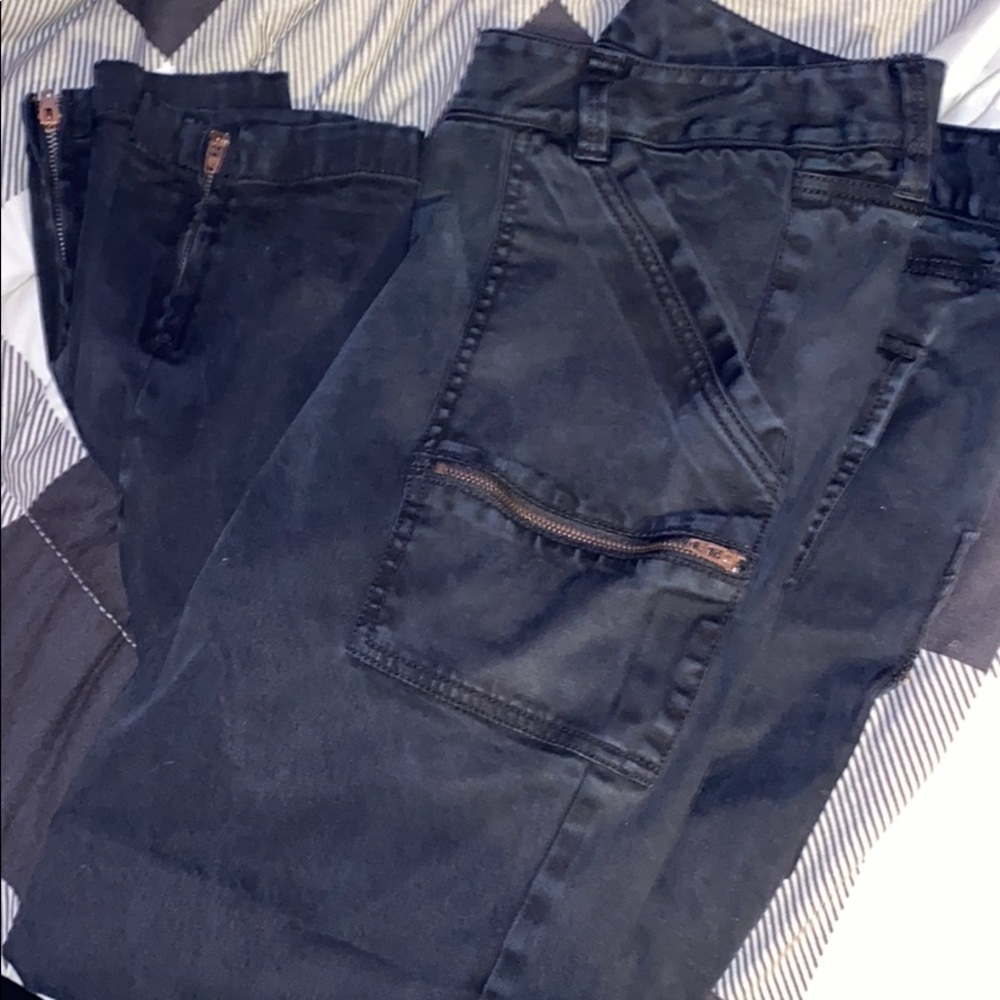 Loft pants with cute zip pockets